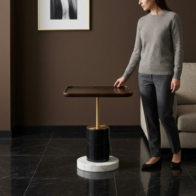 Table d'appoint Rectangulaire Table basse design Moderne Table basse Tables Tables rondes