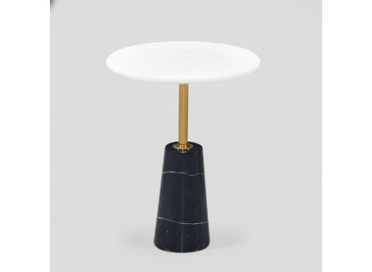 Table d'appoint ronde en marbre de luxe de haute qualité Table basse Meubles