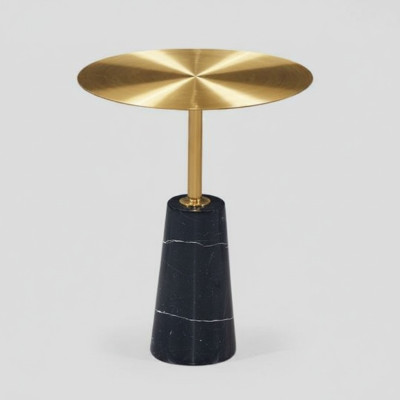 Table d'appoint dorée de designer Table basse de luxe Table basse de salon