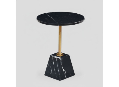 Table basse ronde noire Table d'appoint Table de designer Salon
