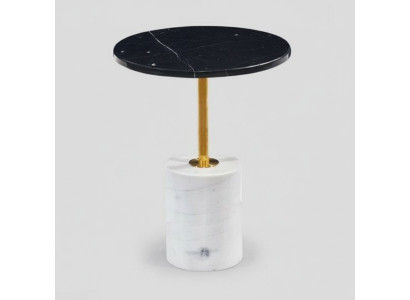 Table d'appoint ronde de luxe noir Table ronde Tables basses de salon