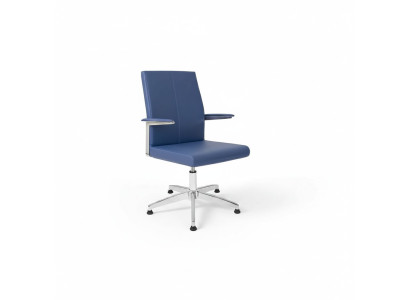 Chaise de jeu moderne Chaise de bureau bleue Chaise pivotante de bureau Chaise de direction nouvelle