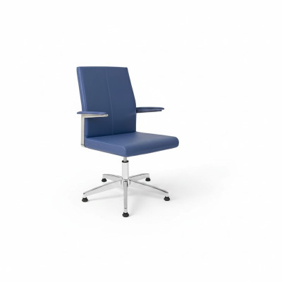 Chaise de jeu élégante Chaise de bureau bleue Chaise pivotante de bureau Chaise de direction nouvelle