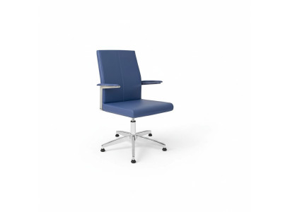 Chaise de jeu élégante Chaise de bureau bleue Chaise pivotante de bureau Chaise de direction nouvelle