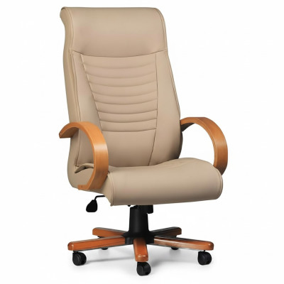 Chaise de jeu de luxe Beige Chaise de bureau Chaise pivotante Chaise de direction nouvelle