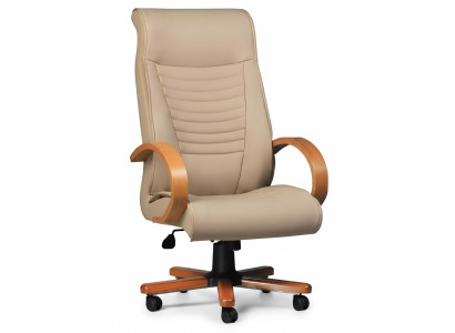 Chaise de jeu de luxe Beige Chaise de bureau Chaise pivotante Chaise de direction nouvelle