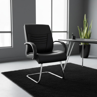 Salle d'attente Cabinet d'avocats Mobilier de bureau Chaises en cuir Fauteuil Chaise de conférence