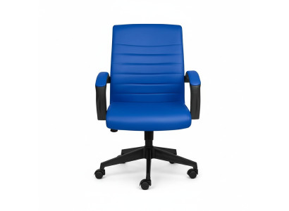 Chaise de bureau Chaise de jeu Chaise de bureau Chaise pivotante Bleu Chaise Mobilier neuf