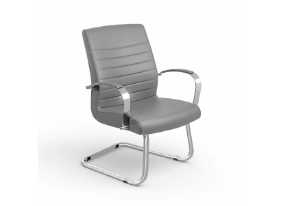 Chaise de bureau moderne pour jeux vidéo Chaise de bureau de haute qualité Gris Mobilier de bureau
