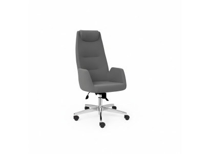 Chaise pivotante confortable moderne Meubles Gris Chaise de bureau Chaise de jeu Chaise de bureau nouvelle