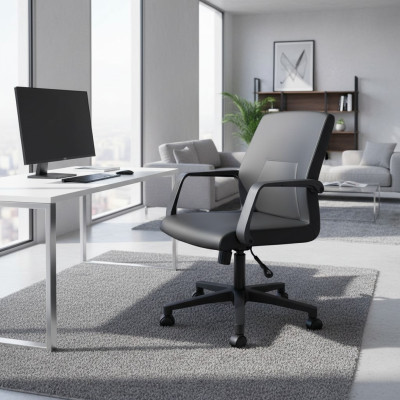 Chaise de bureau Chaise de bureau noire Chaise pivotante Mobilier de bureau Mobilier de bureau neuf
