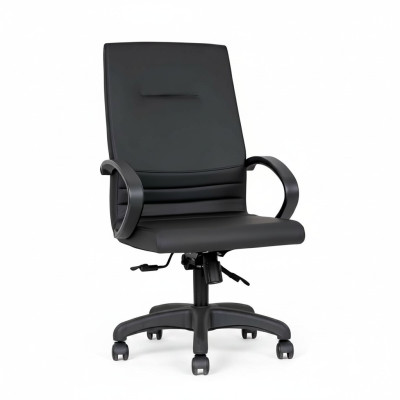 Chaise de bureau élégante Chaise de bureau noire Chaise pivotante Meubles de bureau Mobilier de bureau