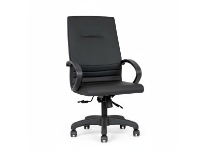 Chaise de bureau élégante Chaise de bureau noire Chaise pivotante Meubles de bureau Mobilier de bureau