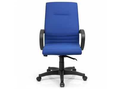 Chaise de bureau de jeu Siège simple bleu Chaise de bureau chaise pivotante