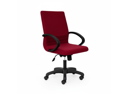 Chaise de bureau de jeu moderne rouge fauteuil de bureau pivotant