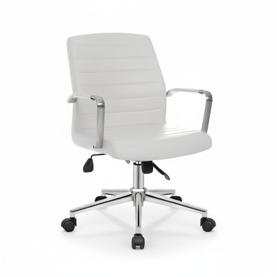 Chaise de bureau Blanche Chaise de jeu Chaise de bureau Chaise pivotante de bureau Chaise exécutive nouvelle