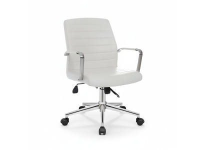 Chaise de bureau Blanche Chaise de jeu Chaise de bureau Chaise pivotante de bureau Chaise exécutive nouvelle