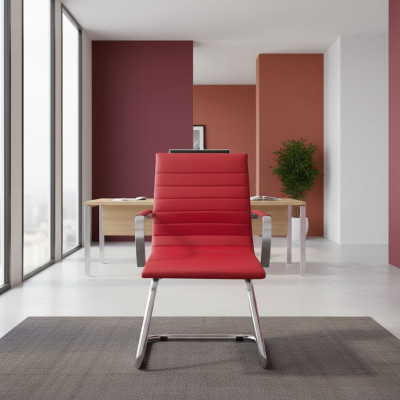 Chaise de bureau Chaise de jeu Chaise de bureau rouge Chaise pivotante de bureau Chaise de bureau de patron Nouvelle chaise