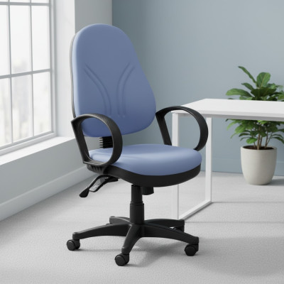 Chaise de bureau de haute qualité chaise de jeu chaise de bureau bleue chaise pivotante de bureau