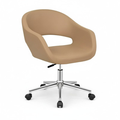 Chaise de bureau moderne de haute qualité Chaise de jeu beige Chaise de bureau pivotante nouvelle