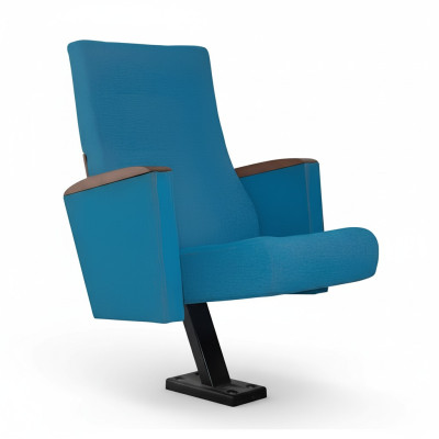 Fauteuil de cinéma Fauteuil de théâtre Chaises rembourrées avec base à montage fixe Inclinable