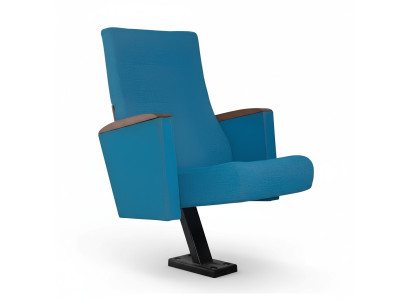 Fauteuil de cinéma Fauteuil de théâtre Chaises rembourrées avec base à montage fixe Inclinable