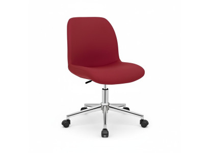 Chaise de bureau rouge Chaise de bureau de luxe Fauteuil de bureau Patron nouvelle Chaise de designer en textile Meuble