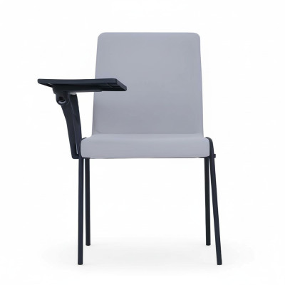 Fauteuil moderne de haute qualité avec un design élégant, fauteuil gris pour le bureau.