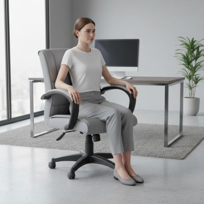 Fauteuil de bureau de luxe Chaise Chaises Rembourrage Mobilier Designer de bureau Pivotant