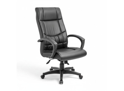 Chaises de bureau noires luxueuses Chaises rembourrées Meubles de designer Chaise pivotante de bureau