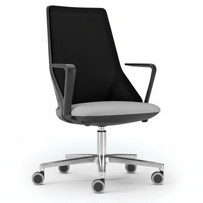 Chaises de bureau noires de luxe Moderne Fauteuil design Meubles de chaises