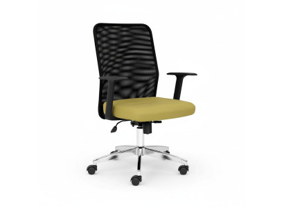 Fauteuil pivotant en textile rembourré Chaises d'ordinateur Mobilier Chaise de bureau Chaise de direction