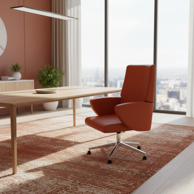 Chaise de bureau Chaise de bureau orange Fauteuil de jeu Chaise de bureau Chaise pivotante Boss Nouveau Fauteuil