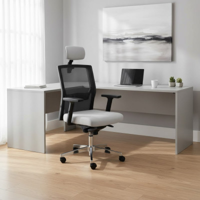 Chaises de bureau chaise de bureau grise chaise pivotante chaise de direction chaise de bureau en maille design