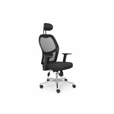 Chaises de bureau Luxe Noir Rembourrées Chaise pivotante d'ordinateur Meubles Chaise exécutive