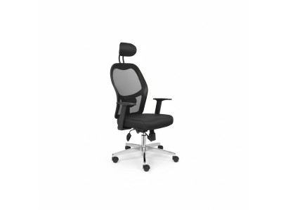 Chaises de bureau Luxe Noir Rembourrées Chaise pivotante d'ordinateur Meubles Chaise exécutive