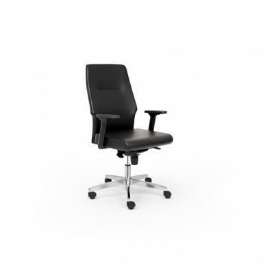 Chaise de bureau noire Chaise de jeu Fauteuil de bureau Chaise pivotante Chaise de patron