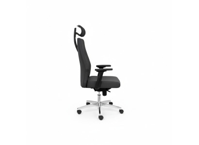 Chaise de bureau moderne, fauteuil de jeu noir, chaise de bureau, chaise pivotante, fauteuil de bureau de patron