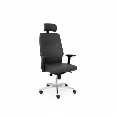Fauteuil de bureau noir Moderne Chaise de jeu Fauteuil de bureau Chaise pivotante Fauteuil de direction