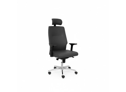Fauteuil de bureau noir Moderne Chaise de jeu Fauteuil de bureau Chaise pivotante Fauteuil de direction
