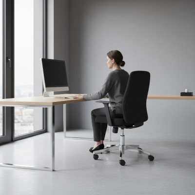 Chaise de bureau Chaise de jeu Chaise de bureau en textile Chaise pivotante Patrone nouvelle Chaise nouvelle