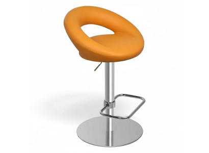 Tabouret de bar Chaise de bar orange Design textile Chaises de bar Tabourets de bar nouvelles