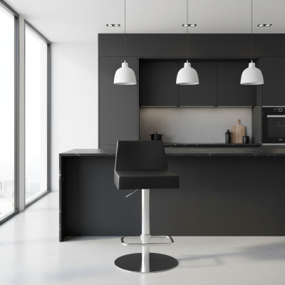 Chaise de bar Tabouret de bar Design noir Chaises de bar Tabouret de bar Chaises de haute qualité nouveaux