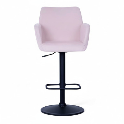 Tabouret de bar rose Chaise de tabouret de bar élégante en métal design Chaise de salle à manger nouvelle