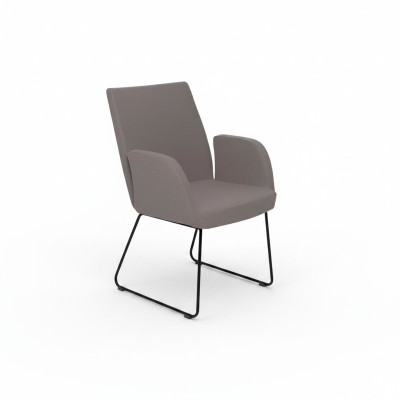 Chaise de bureau de luxe Chaise de bureau neuve Chaise de concepteur en textile Chaise de bureau en métal nouveau