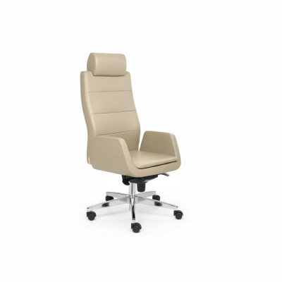 Fauteuil de bureau beige fauteuil pivotant de luxe fauteuil de direction Mobilier de bureau Siège Fauteuil