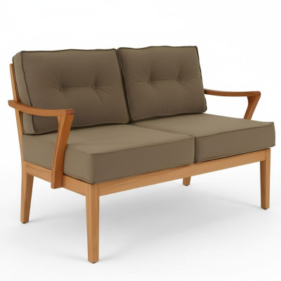 Banc gris Salle à manger moderne Pouf Textile Mobilier de siège de luxe Design