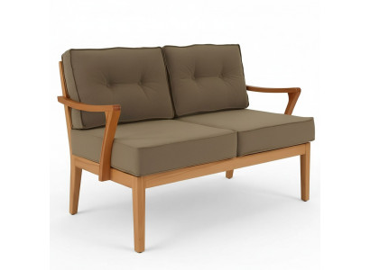 Banc gris Salle à manger moderne Pouf Textile Mobilier de siège de luxe Design
