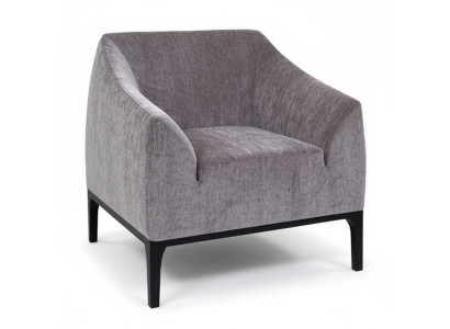Chaise de bureau en cuir noire, chaise de conférence une place avec accoudoirs