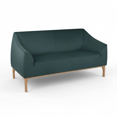 Canapé vert Designer 3 places Tissu de haute qualité pour siège rembourré
